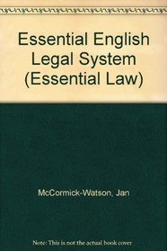Essential English Legal System (Essential Law)