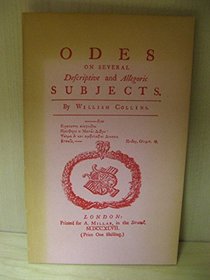 Odes on Several Descriptive and Allegoric Subjects