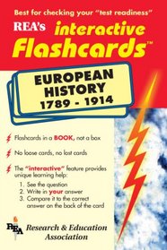 European History 1789-1914 Interactive Flashcards Book (Flash Card Books)