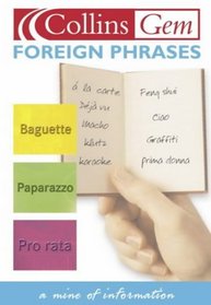 Foreign Phrases (Collins Gem S.)