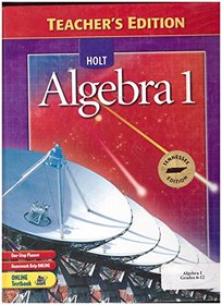 Teacher's Edition Tennessee (Holt Algebra 1)
