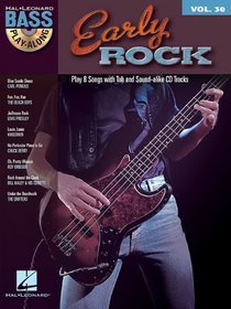 Early Rock - Bass Play-Along Volume 30 (Book/CD)