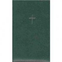Bonded Leather Journals: Blank With Cross, Green