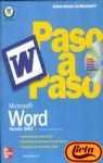 Word Version 2002: Paso A Paso (Spanish Edition)