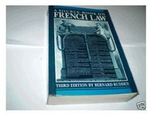 Source Book on French Law: Systems, Methods, Outlines of Contract (French and English Edition)