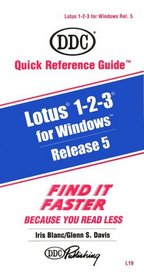 Quick Reference Guide for Lotus 123 Release 5 for Windows