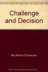 Challenge and decision: Political issues of our time