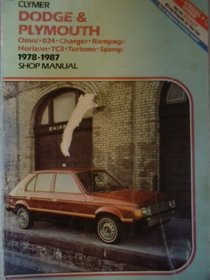 Dodge & Plymouth Omni-024-Charger-Rampage Horizon-Tc3-Turismo-Scamp 1978-1987 Shop Manual