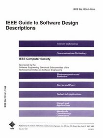 IEEE Guide to Software Design Description 1016.1