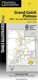 Grand Gulch, Utah - Trails Illustrated Map # 706