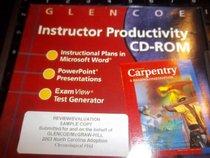 Carpentry and Building Construction, Instructor's Productivity CD-Rom