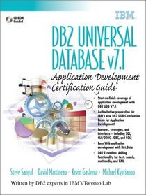 DB2 Universal Database v7.1: Application Development Certification Guide