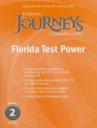 Houghton Mifflin Harcourt Journeys Florida: Florida Test Power Student Edition Grade 2