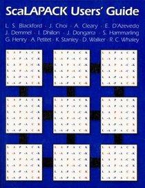 Scalapack Users' Guide (Software, Environments, Tools)