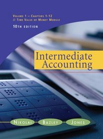 Intermediate Accounting, Volume 1 (with Business & Company Resource Center), 10th