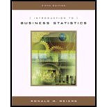 Introduction to Business Statistics - Textbook Only