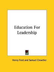 Education For Leadership