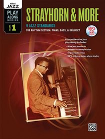 Alfred Jazz Play-Along -- Strayhorn & More, Vol 1: Rhythm Section (Piano, Bass, Drum Set) (Book & MP3 CD)