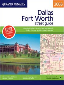 Rand Mcnally 2006 Dallas And Fort Worth, Taxas: Street Guide (Rand McNally Streetfinder)