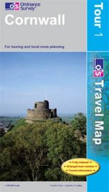 Cornwall (OS Travel Map - Tour Map)