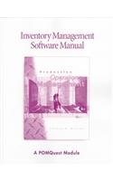 Inventory Management Software Manual: A POMQuest Module