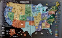 State Series Quarters 1999-2009 Collectors Map: Including the District of Columbia, Puerto Rico, the U.s. Virgin Islands, Guam, American Samoa, and the Northern Mariarna Islands