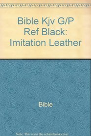 Holy Bible: Giant Print Reference Edition, King James Version (Black Imitation Leather, No. 6804)
