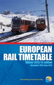 European Rail Timetable Winter 2012/13 (Rail Guides)
