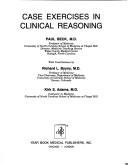 Case exercises in clinical reasoning