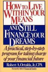 How to Live Within Your Means and Still Finance Your Dreams