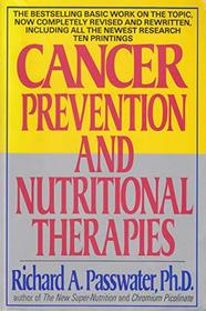 Cancer Prevention and Nutritional Therapies