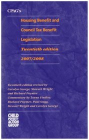 CPAG's Housing Benefit and Council Tax Benefit Legislation