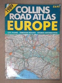 Collins Road Atlas: Europe: 1988