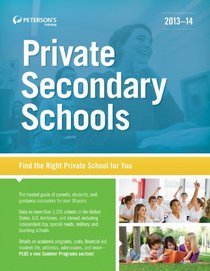 Private Secondary Schools 2013-14