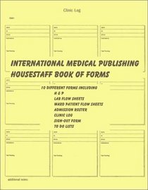 Housestaff Book of Forms