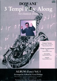 Album Vol. I (Very Easy) for Alto Saxophone in Eb and Piano (Dowani Book/CD)