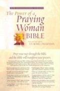 The Power of a Praying Woman Bible: Prayer And Study Helps by Stormie Omartian - Camel Bonded Leather