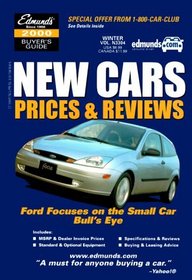 Edmund's New Cars Prices & Reviews: Summer 2000 (Edmundscom New Car and Trucks Buyer's Guide)