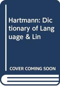 Hartmann: Dictionary of Language & Lin