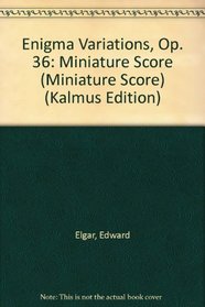 Enigma Variations, Op. 36 (Kalmus Edition)