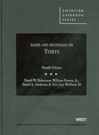 Cases and Materials on Torts, 4th