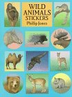 Wild Animals Stickers: 48 Full-Color Pressure-Sensitive Designs