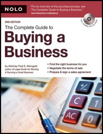 The Complete Guide to Buying a Business (book with CD-Rom)