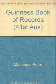 Guinness Book Of Records (41st AUS)