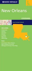 Rand Mcnally New Orleans: Louisiana (Rand McNally Folded Map: Cities)
