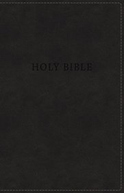 KJV, Deluxe Gift Bible, Leathersoft, Black, Red Letter Edition, Comfort Print