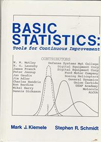 Basic Statistics : Tools for Continuous Improvement