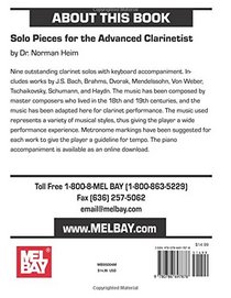 Solo Pieces for the Advanced Clarinetist