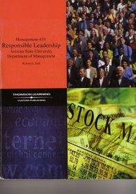Management 410: Responsible Leadership (Arizona State University Department of Management)