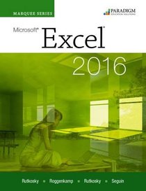 Marquee Series: Microsoft Excel 2016: Text with Physical eBook Code